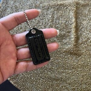 Coach Black Keychain Accessory